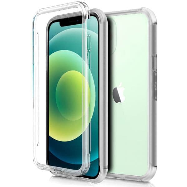 Cool Accesorios Capa Silicona 3D para iPhone 12 / 12 Pro (Transparente Frontal + Trasera) - 8434847044453
