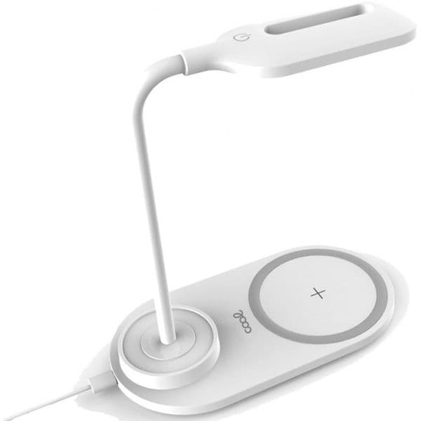 Lâmpada LED + Base Carga Wireless White