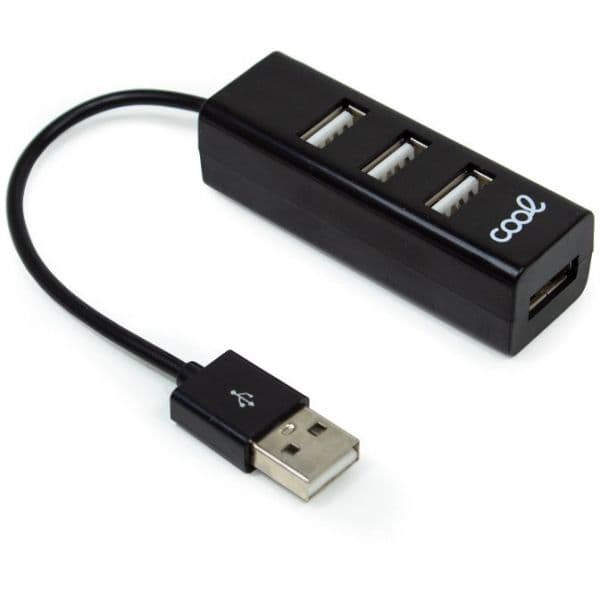 Cool Hub USB 2.0 4 Portas USB Preto