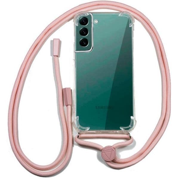 Cool Accesorios Capa para Samsung Galaxy S22 Plus S906 Cordón Pink