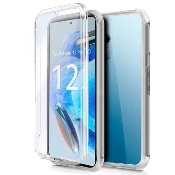 Cool Acessorios Capa Silicone 3D Frontal/Traseira Xiaomi Redmi Note 12 Pro 5G (Transparente) - CL000005928