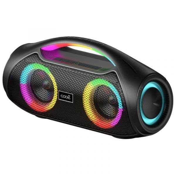 Cool Accesorios Unique Coluna Bluetooth Portátil 30W RGB Preto