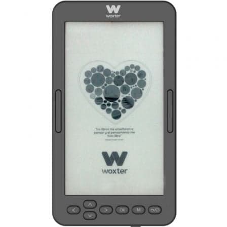 Woxter Scriba 195 S eReader Compacto 4.7" e-Ink Pearl Plus 4GB Preto