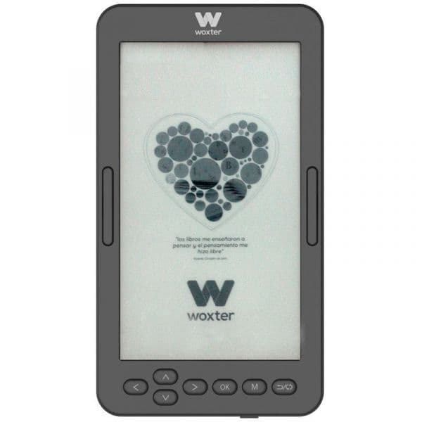 Woxter Scriba 195 S eReader Compacto 4.7" e-Ink Pearl Plus 4GB Preto
