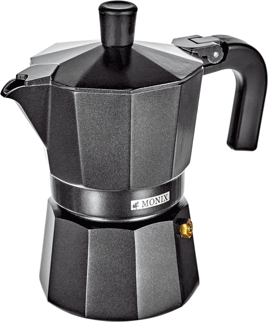 Monix Cafeteira Italiana M640001 Alumínio