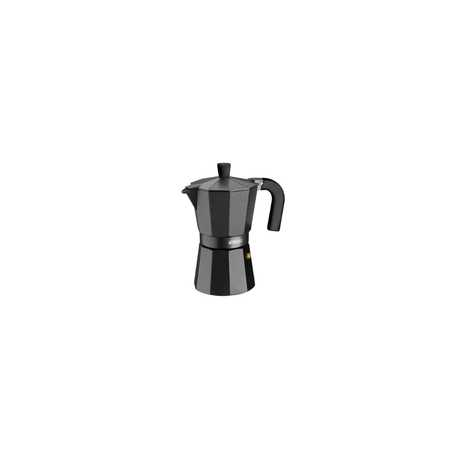 Monix Vitro Noir Cafeteira Italiana de Alumínio Capacidade 9 Xícaras