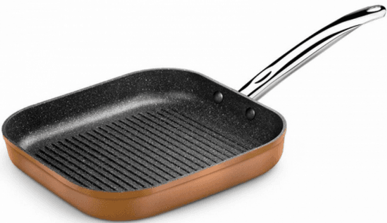 GRELHADOR MONIX 28 CM COPPER INDUÇÃO COBRE 740030