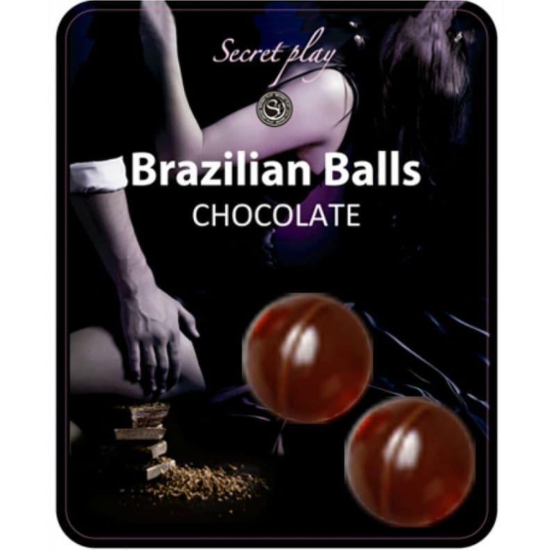 Secret Play Bolas Explosivas Brazilian Balls Chocolate x2