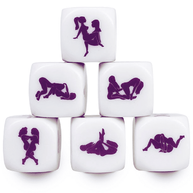 Secret Play Dice Kamasutra Lesbians Couples 25 mm - 23948