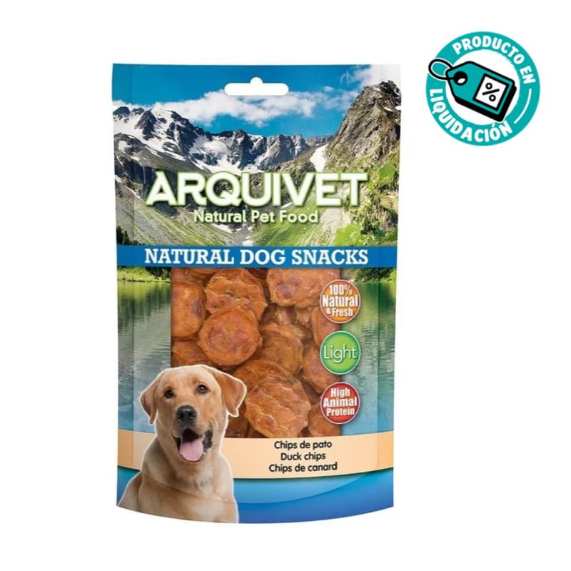 Arquivet Snack Natural Chips Pato 1Kg