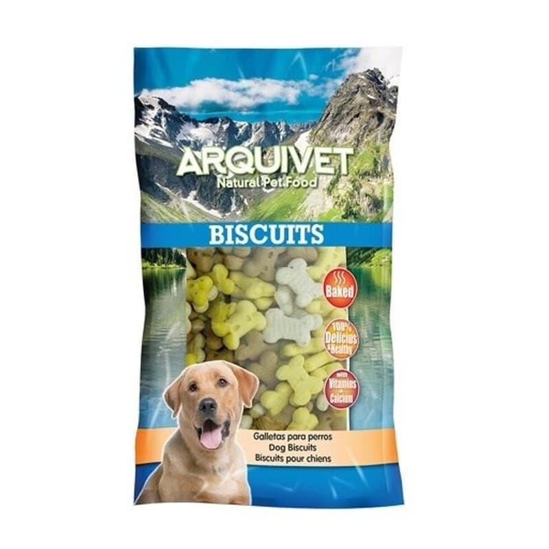 Arquivet Snacks Galletas para Perros Mini huesos de vainilla