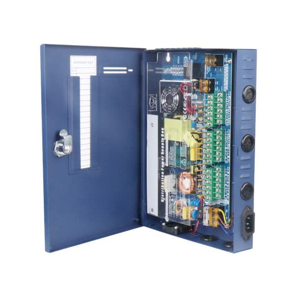 Caixa de distribuição de energia fina PD-250-18-SLIM