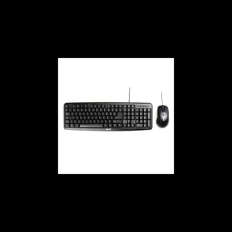 iggual Kit teclado y ratón COM-CK-BASIC negro