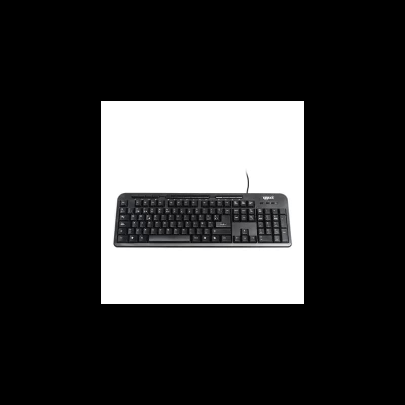iggual Teclado multimedia CK-BASIC-120T negro