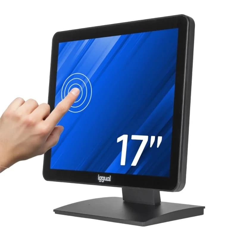 Iggual MTL17X Touch Capacitivo 10 Pontos 17´´ 1280x1024 com HDMI, VGA e Base Regulável