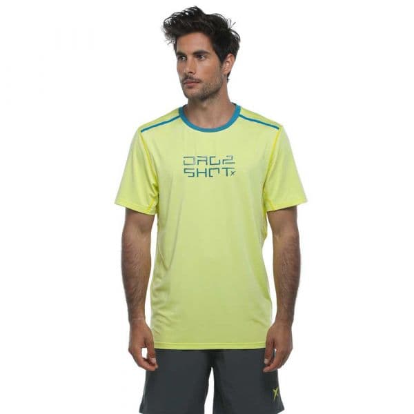 Drop Shot Drac Short Sleeve T-shirt Amarelo S Homem