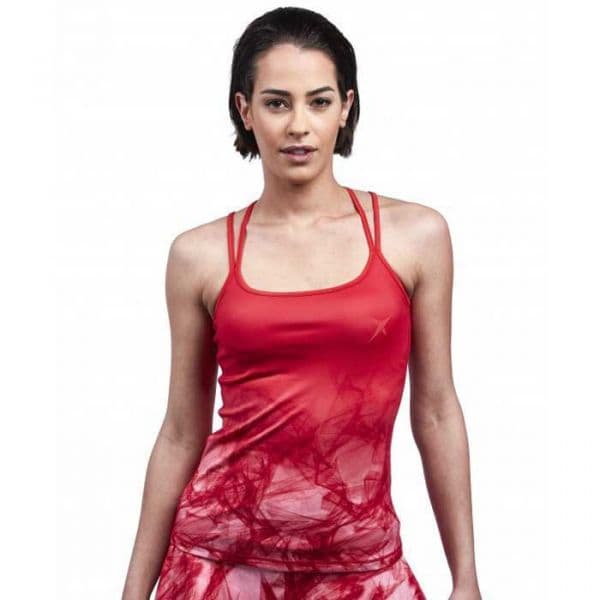 Drop Shot Lyra Sleeveless T-shirt Vermelho 2XL Mulher