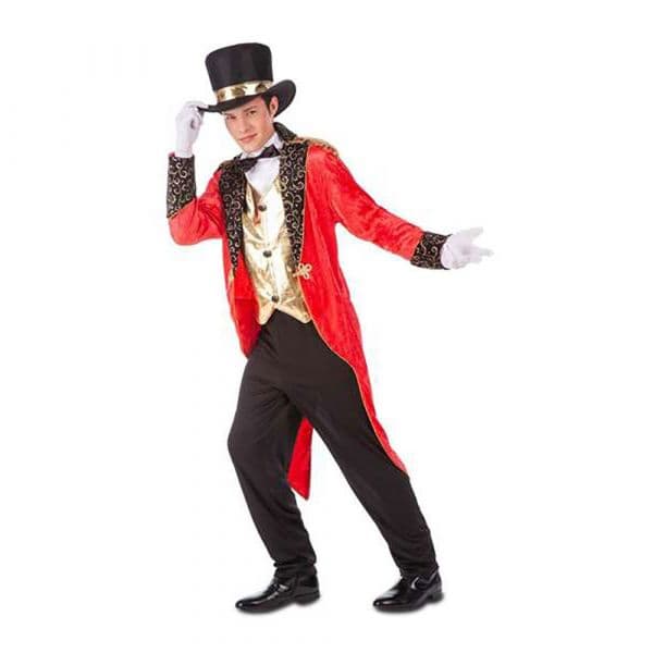 Viving Costumes Ringmaster Disfarce Vermelho XL