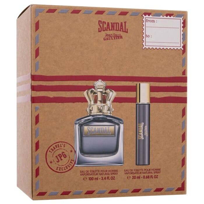 Scandal Pour Homme Gift Set EDT 100 ml and EDT 20 ml