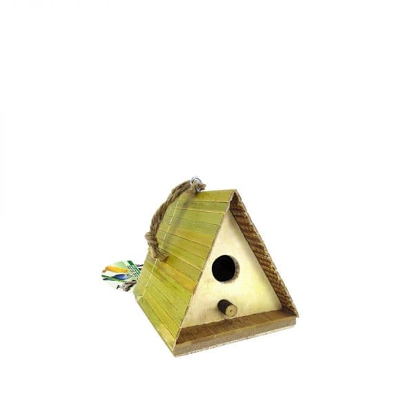 Mister Zoo Ninho Madeira Passaro 13x12x14cm 13x12x14cm - 50290