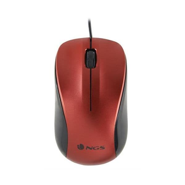 NGS CREW rato Ambidestro USB Type-A Ótico 1200 DPI