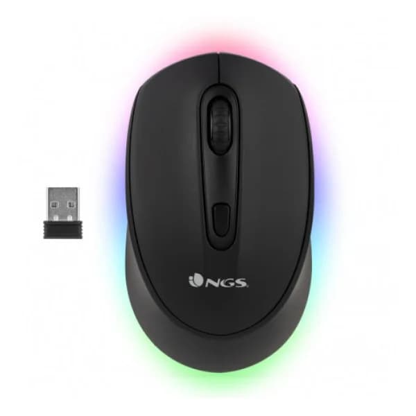 NGS Smog-RB Rato Wireless RGB Black