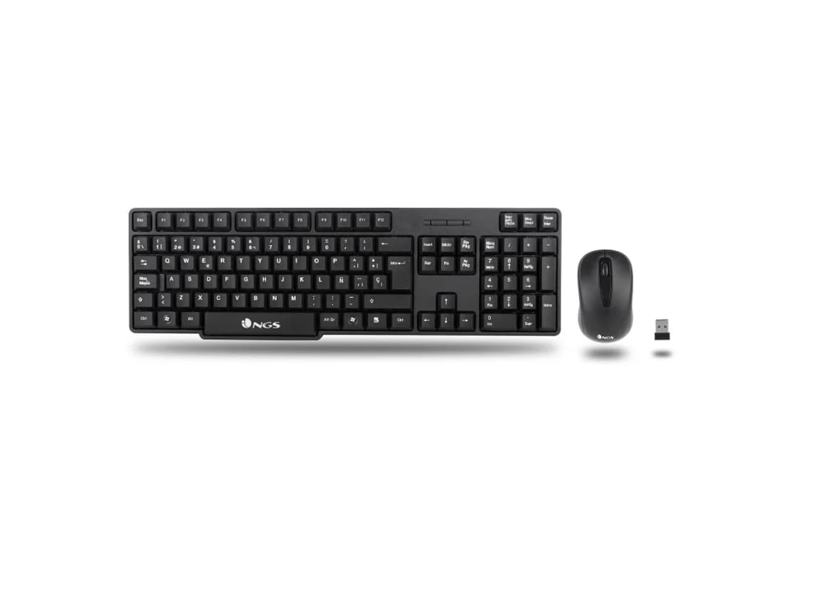 Teclado + Rato s/Fio NGS - EUPHORIAKIT