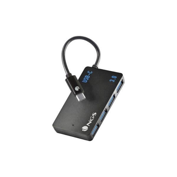 NGS Hub WonderIHub4/ 4xUSB USB tipo C - WONDERIHUB4