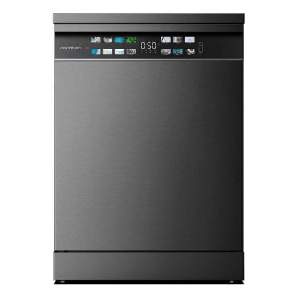 Máquina de Lavar Loiça Cecotec Bolero Aguazero 6700 Dark B 15 Conjuntos Classe B