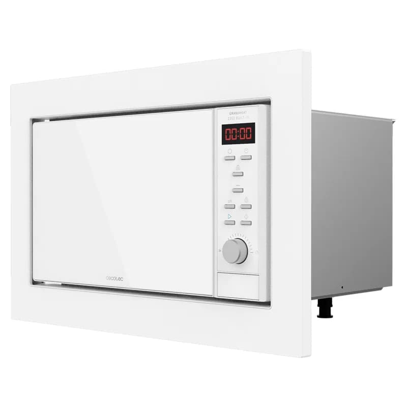 Micro-ondas de Encastre Cecotec GrandHeat 2350 Built-In Branco 900W 23L
