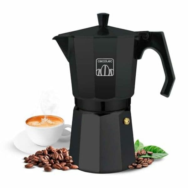 Cecotec Cafeteira Italiana Cumbia Mokclassic 1200 600ml Preta