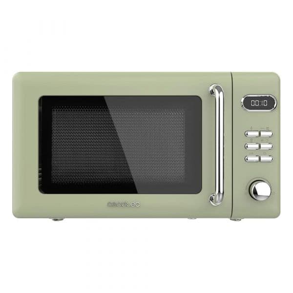 Microondas Cecotec Proclean 5110 Retro com Grill 700W 20 Litros Verde