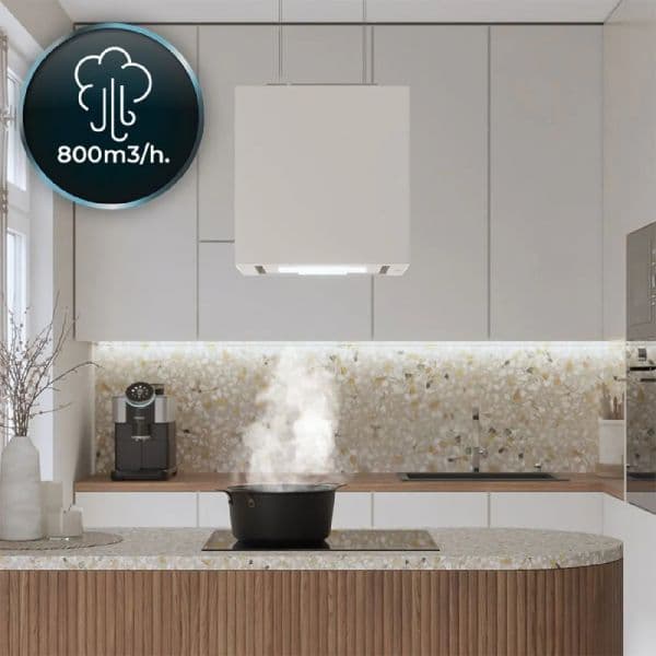 Exaustor Cecotec Bolero Flux Cct 448000 Glass 44 Cm Classe A++