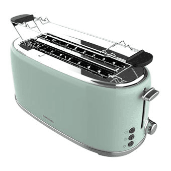 Cecotec Torradeira Toast&Taste 1800 Retro Double Green - 03231