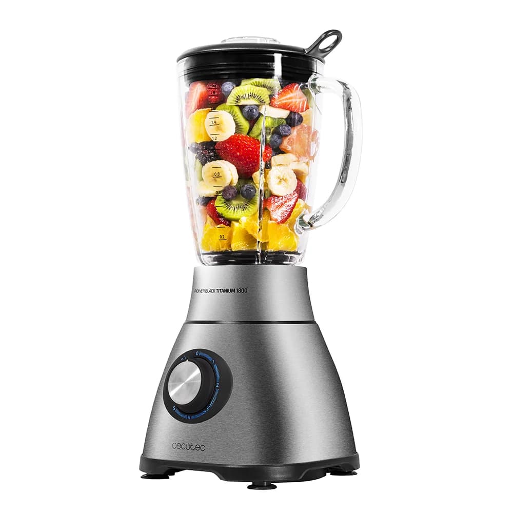 Liquidificador Cecotec Power Black Titanium 1800W