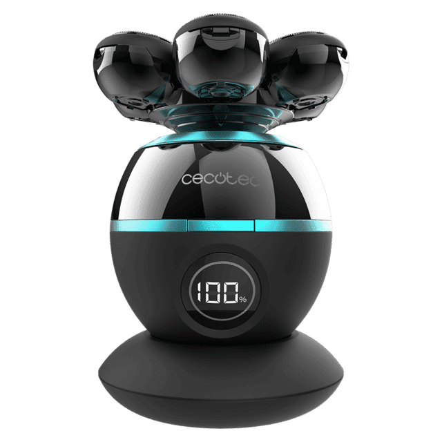 Máquina de Barbear Cecotec Bamba PrecisionCare Skull Shaver Preto