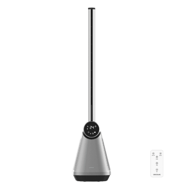 Cecotec Torre de Ventilação EnergySilence 9890 Skyline Bladeless Dark