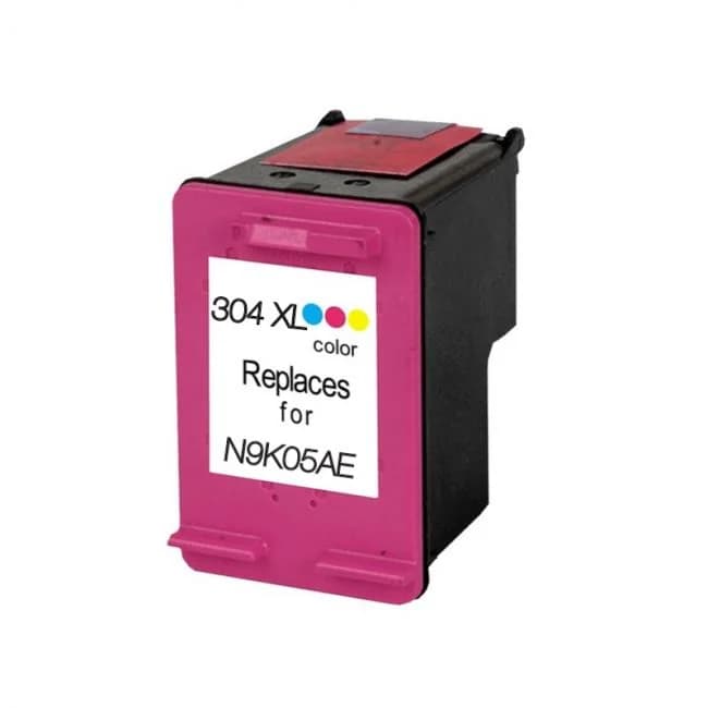 Tinteiro Reciclado HP 304 XL Cores (N9K07AE)