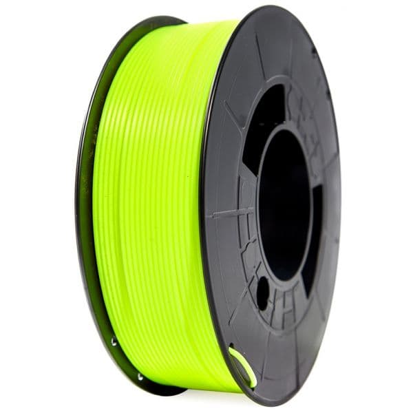 Filamento de Impressão 3D em Pla 1,75mm 1Kg (amarelo Fluorescente) PLA-FLUORYELLOW
