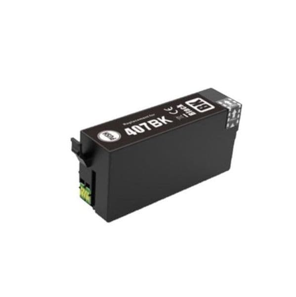 Tinteiro Epson 407 Preto C13T07U140 2.600 Páginas Compativel