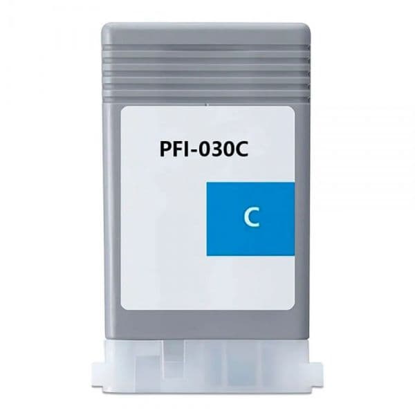 Tinteiro Generico Canon PFI030 Ciano Pigmentada Compatível