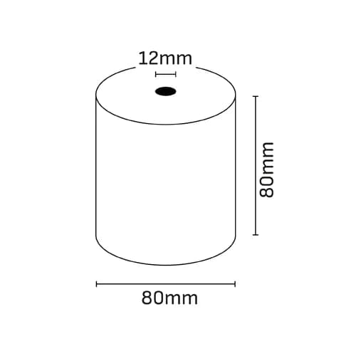 Rolo termico 80X80X12