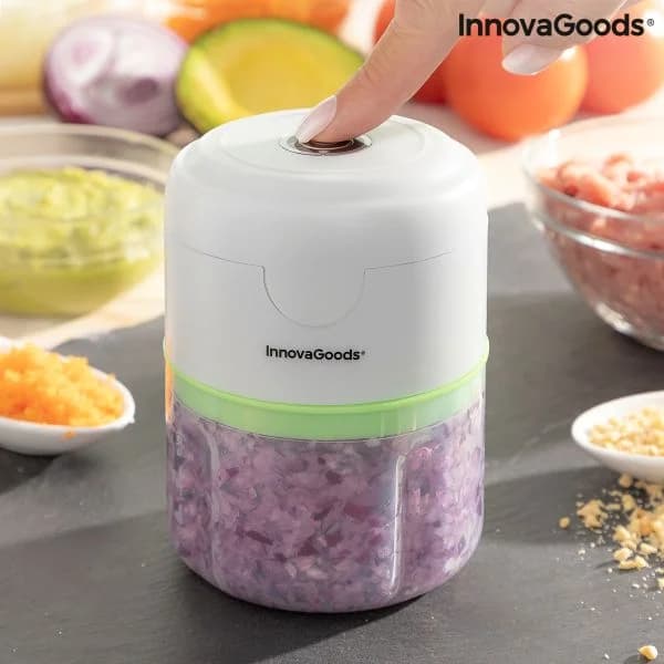 InnovaGoods Mini Picadora Portátil Recarregável Echoppie - V0103337