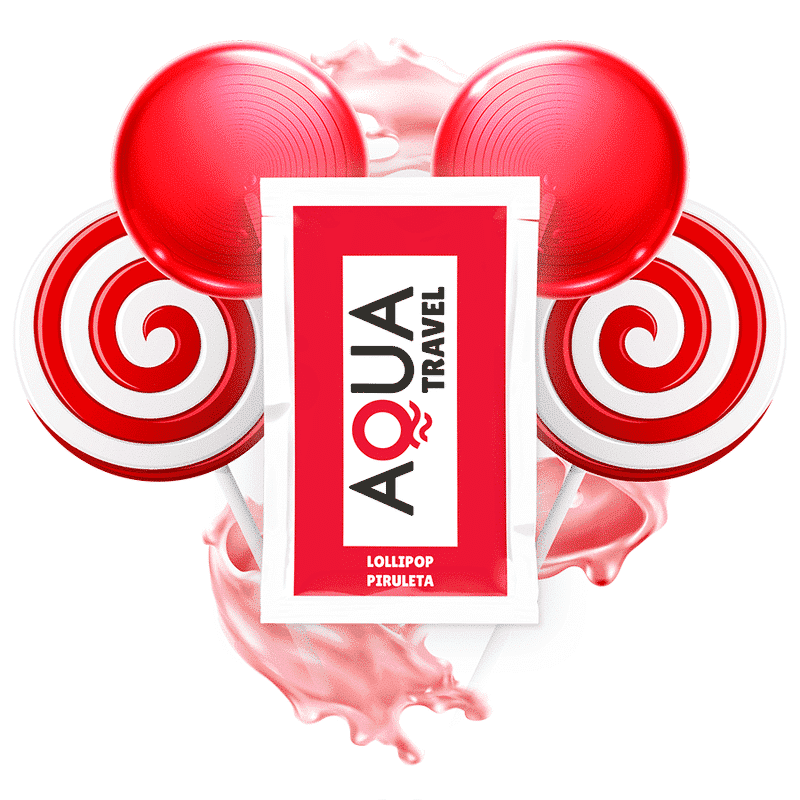 Aqua Travel Lubricante Base Agua Piruleta- 6 ml D-230598