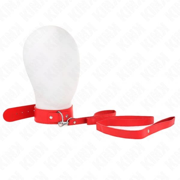 Kink Colar com Cinto 116 cm Alça Rojo Ajustável 32-50 cm x 8 cm