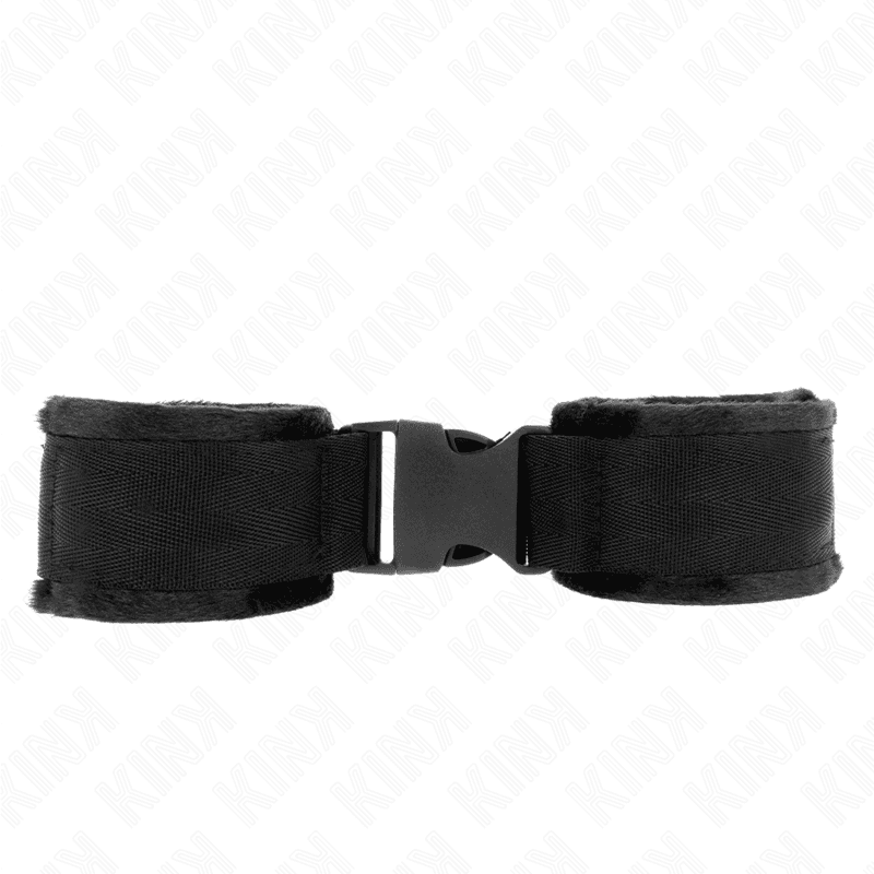 Kink Retenções de Pulso Nylon Bind Hookloop Vermelho-preto Modelo 1 Ajdustable 25-35 cm x 6 cm