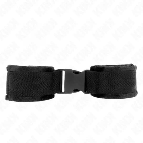 Kink Retenções de Pulso Nylon Bind Hookloop Vermelho-preto Modelo 1 Ajdustable 25-35 cm x 6 cm