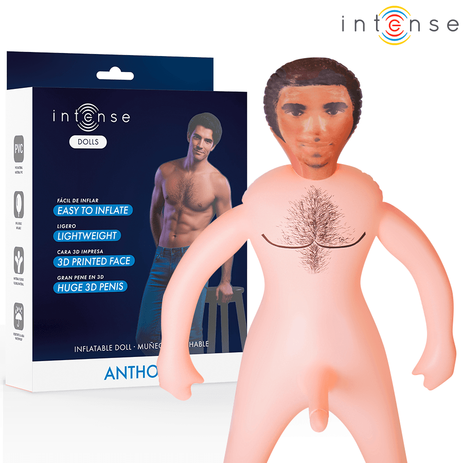 Intense Dolls Anthony Com Pênis 3D