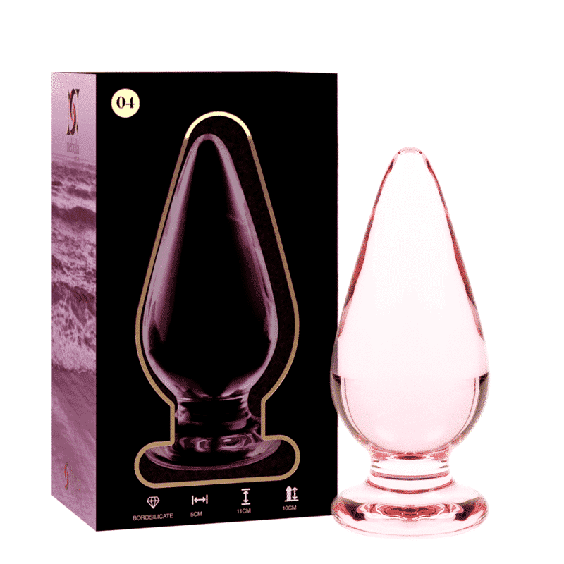 Nebula Series By Ibiza Anal Plug Vidro Borosilicado 11 X 5 cm Rosa D-235930
