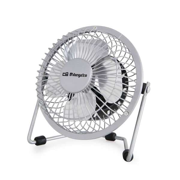 Ventoinha de Mesa Orbegoz PW 1025 | 10cm, USB, 8W